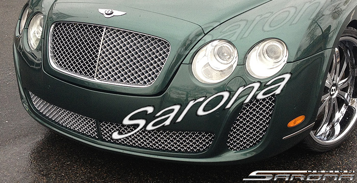 Custom Bentley GTC  Convertible Front Bumper (2003 - 2009) - $1790.00 (Part #BT-002-FB)